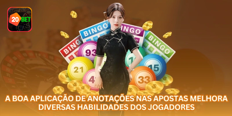A boa aplicação de anotações nas apostas pode melhorar o controle, a disciplina e a leitura dos resultados.