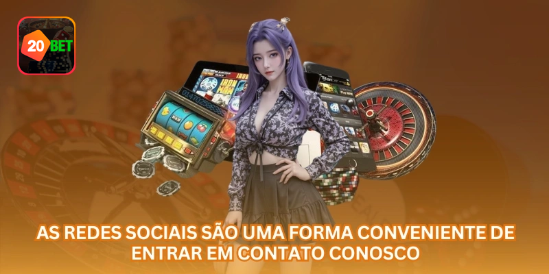 Canais de mensagem e redes sociais usados para falar com a 20bet