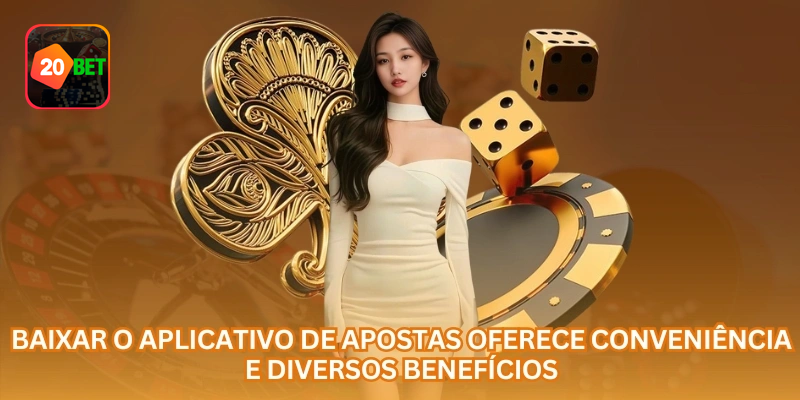 Aplicativo 20bet aberto em um smartphone com acesso aos jogos e serviços da plataforma