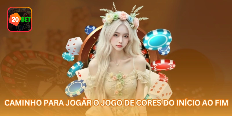 Caminho para jogar Color Game do início ao fim: escolha, aposta, rodada e resultado final.