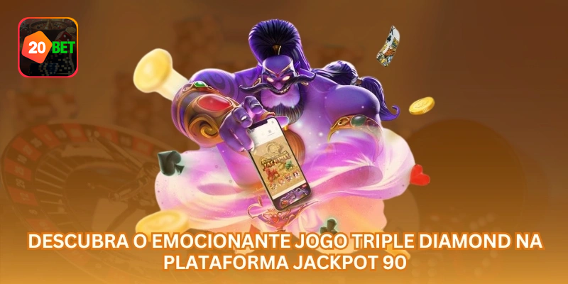 Triple Diamond representa o estilo clássico de slot, com símbolos simples e foco em combinações diretas nas linhas de pagamento.