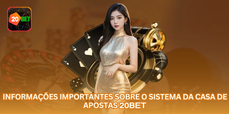 Visão geral das categorias, da carteira e dos recursos disponíveis na 20bet