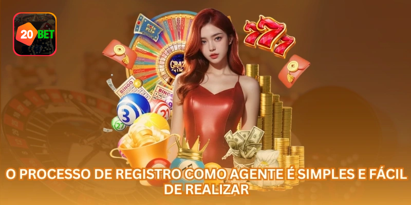 Etapas do cadastro de agente na 20bet
