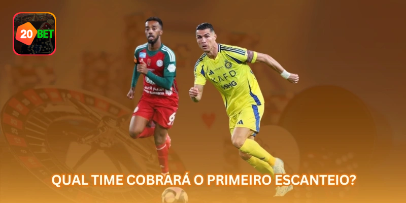 O mercado de primeiro escanteio depende do início da partida, da postura ofensiva inicial e da pressão nos primeiros ataques.