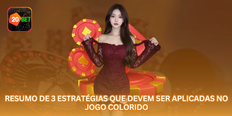 Resumo de estratégias para Color Game: diversificação, observação de rodadas e controle da banca.