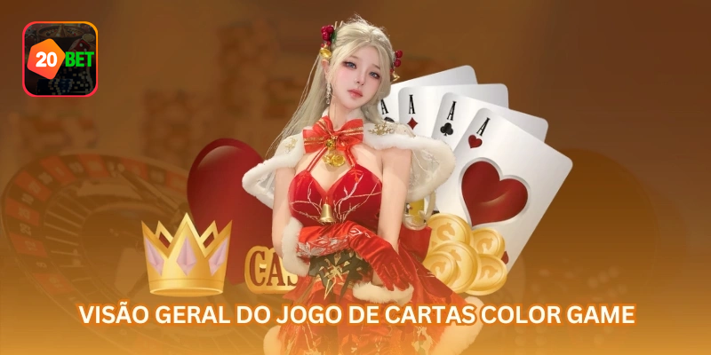 Visão geral do Color Game: o jogador escolhe uma cor e acompanha o resultado da rodada.